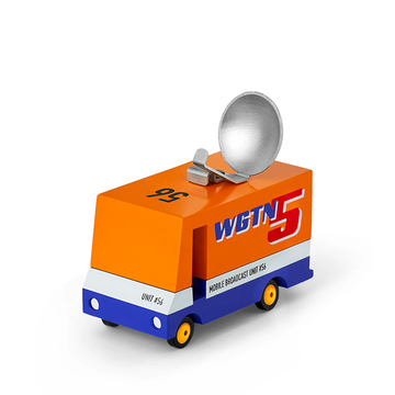 candylab toys - news van | wooden toy car