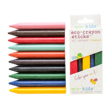 eco-kids | eco-crayon sticks 10-pack