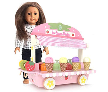 ice cream parlor doll playset by London Kate