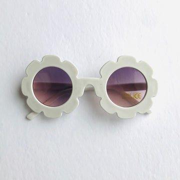 Girl's sunglasses sunflower shape - glossy finish
