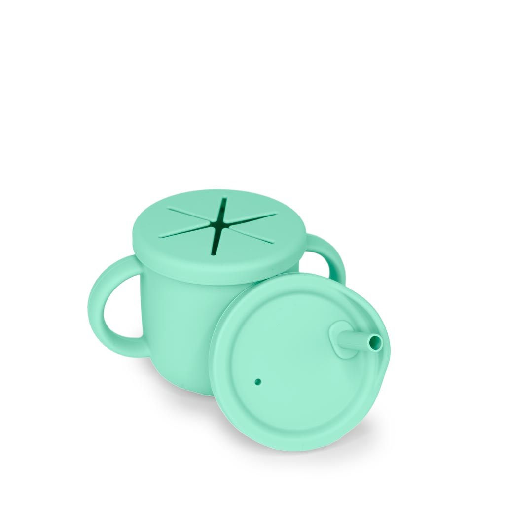 Dailylike Silicone Mug Lid #02 Swimming Hippo